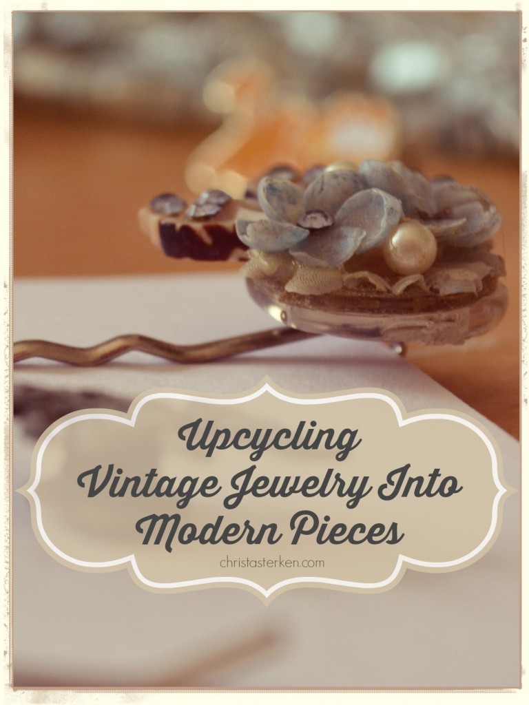 DIY Upcycling Vintage Jewelry Into Modern Pieces