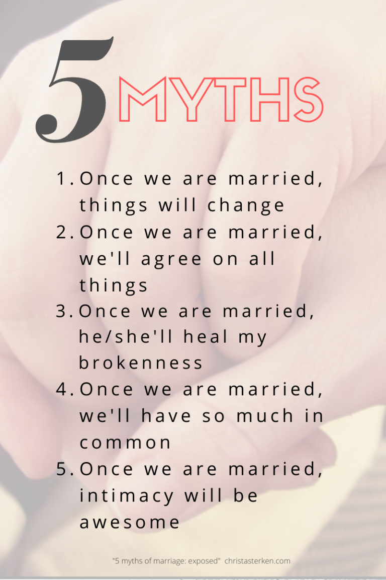 5 Myths About Marriage: Exposed